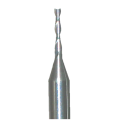 VHM Fräser 2 Zahn D=0.5mm Schaft 1/8" SL:2.5mm
