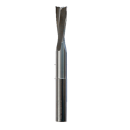 VHM-Schaftfräser Z2 Ø6,0mm SL:21 Holz, Spiralnut von 15°
